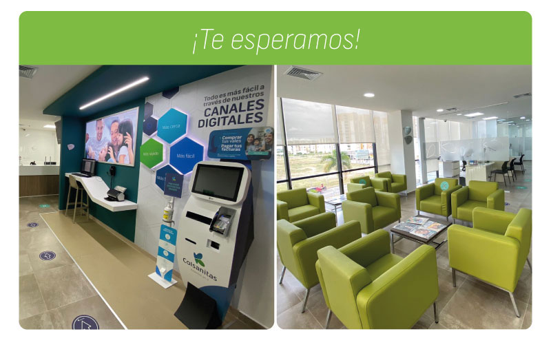 Espacios cómodos y seguros